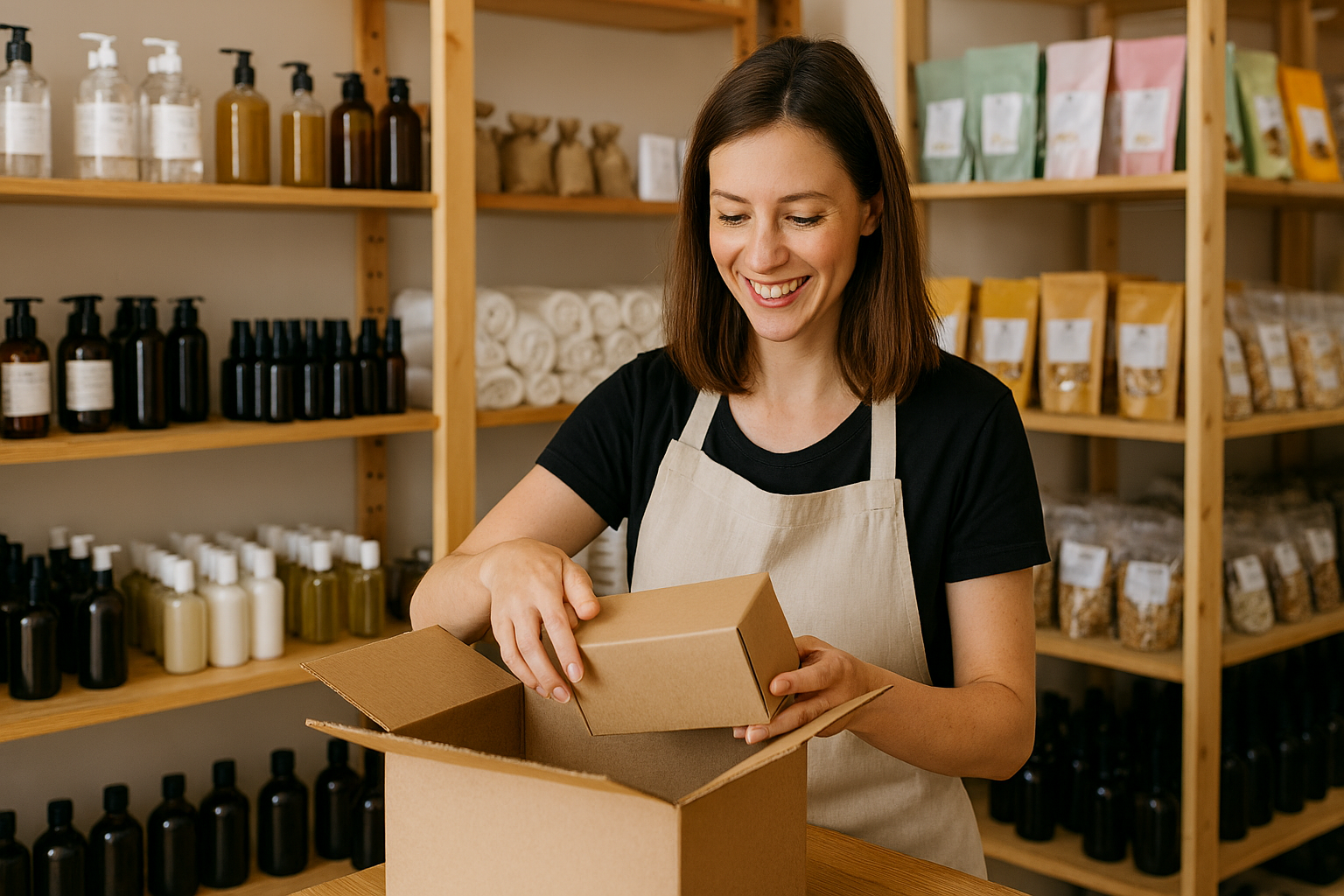 create a horizontal,